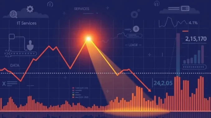 A chart showing a significant drop in COSOL share price, highlighting a potential undervalued opportunity for investors.