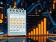 A digital calendar highlighting key dates for token unlocks, emphasizing the significant AVAIL unlock event and its potential impact on the crypto market.