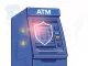 A visual representation of tightening Crypto ATM Regulations in the US, depicting a secure digital asset kiosk with a shield icon, symbolizing consumer protection against fraud.