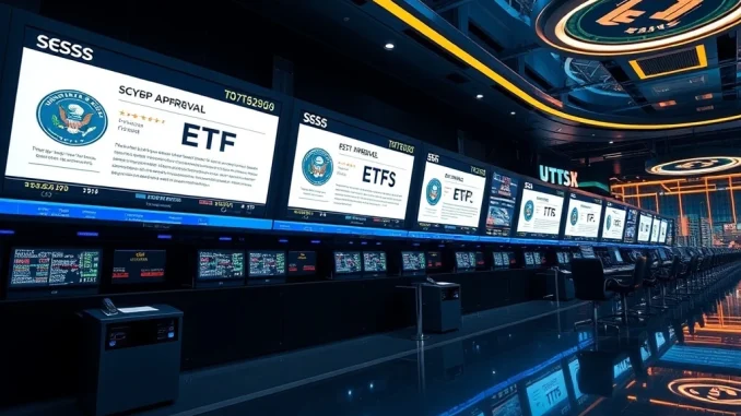 Crypto ETF approval process simplified by Cboe and NYSE Arca for faster market entry.