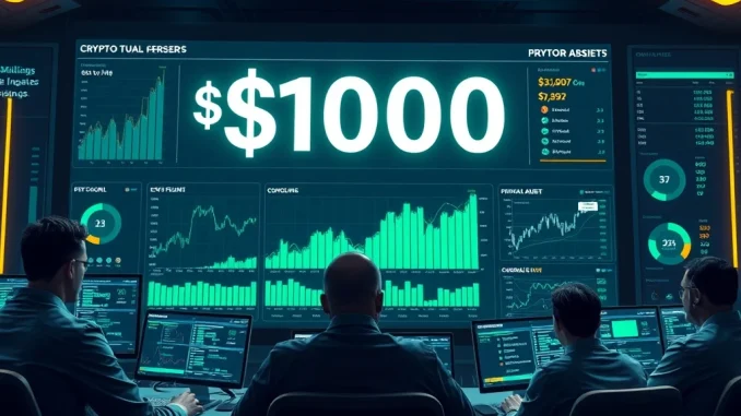 Crypto finance firms managing $100 billion in digital assets for institutional investors