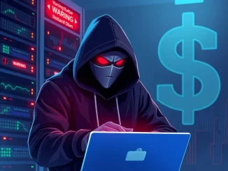 Illustration of a crypto hack with CoinDCX breach and DeFi security threats