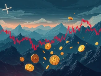 Charts showing massive crypto liquidations, reflecting market volatility in perpetual futures, impacting Bitcoin, Ethereum, and Solana.