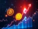 Crypto market breakout with bullish technical indicators signaling a new macro peak