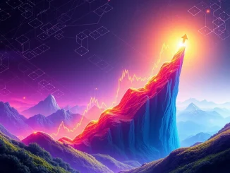 A visual representation of the immense cryptocurrency market cap reaching $4 trillion, highlighting Bitcoin's dominant share.