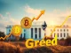 Charts show the crypto market surging, reflecting renewed investor greed after the U.S. Federal Reserve's dovish shift.
