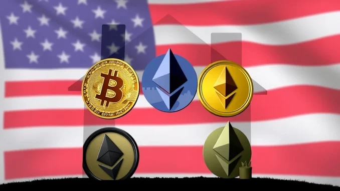 Illustrates a crypto mortgage concept, where digital assets influence home loan approvals, symbolizing a new era in finance.