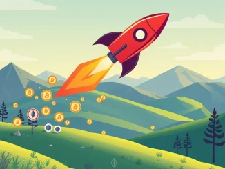 Chart showing an explosive rise in a crypto narrative, highlighting a new crypto position for investors.