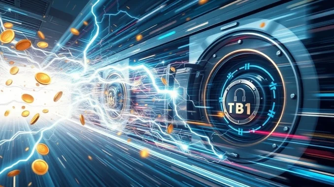 Visualizing the alarming speed of crypto theft and cryptocurrency laundering, where digital assets are rapidly siphoned away before AML measures can react.