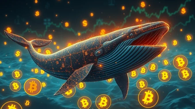 A crypto whale strategically selling Ethereum for a substantial $7.79 million profit, illustrating successful crypto trading.