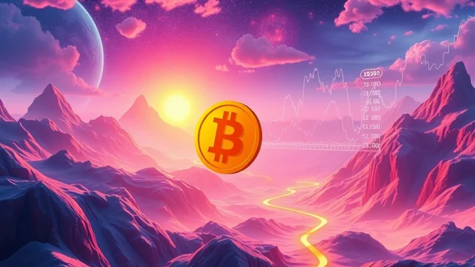 Visualizing the long-term crypto investment strategy for two unique cryptocurrencies to buy, Bitcoin Hyper and TOKEN6900, showing growth potential.