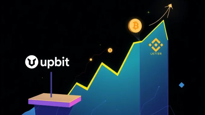 Visualizing the dramatic CYBER token price surge and the substantial $6.18 million transfer following its Upbit listing.