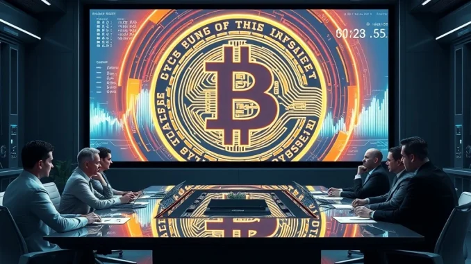 DDC Enterprise announces $528M Bitcoin accumulation strategy in a high-tech boardroom