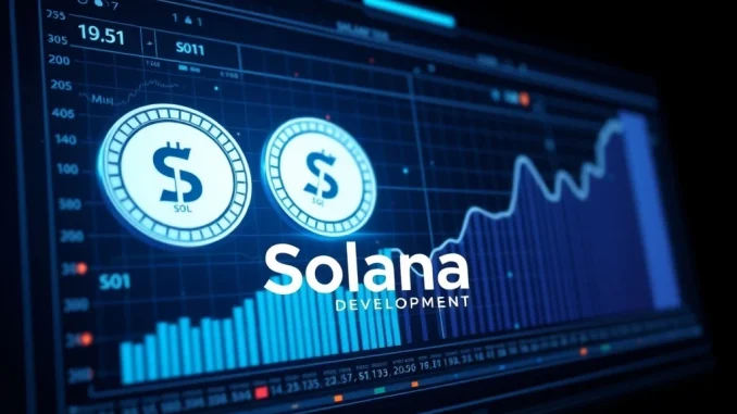 DeFi Development Unleashes Strategic $22M SOL Acquisition Visualizing DeFi Development's strategic $22M Solana (SOL) acquisition, symbolizing significant crypto investment growth.