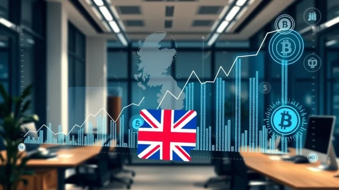 DeFi Development UK's strategic expansion into the UK market, symbolizing growth and Solana investment.
