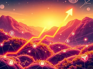 Visualizing the explosive growth of a leading DeFi project, showcasing its momentum and innovation in decentralized finance.