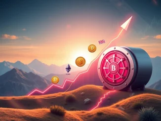 A chart illustrating a massive surge in digital asset fund inflows, highlighting record Bitcoin fund performance and Ethereum investment trends.