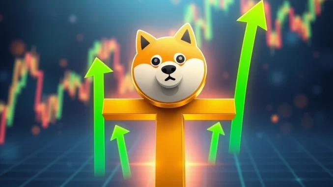 Dogecoin golden cross signals potential bullish breakout on cryptocurrency chart