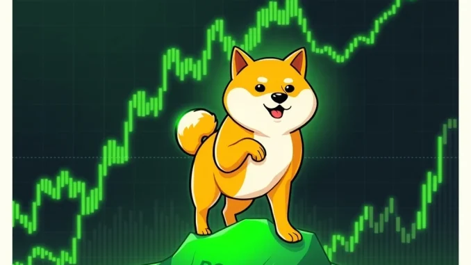 Dogecoin Price: Crucial Support Holds, Signalling a Potential 22% Surge Dogecoin price chart showing a potential rebound from a key support level, highlighting the RSI indicator's bullish signal.