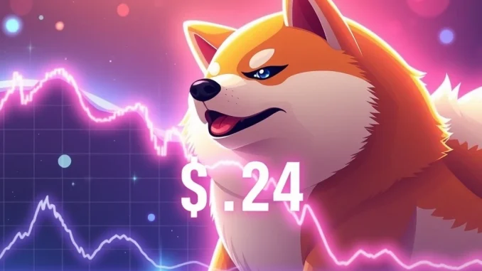 Dogecoin Soars Past $0.24: Whale Accumulation Sparks Hope for $1 Breakout Dogecoin price surge with bullish momentum and whale accumulation