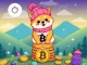 A Shiba Inu wearing the iconic **Dogwifhat hat** symbolizes the historic 6.8 BTC sale on Ordcity, highlighting its significance in crypto collectibles.