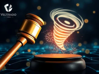 DOJ scrutiny impacts Dragonfly Capital's crypto investments, symbolizing a legal challenge for DeFi.