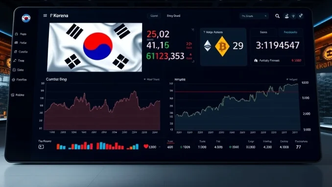 A financial report highlighting Dunamu's significant crypto assets, including Bitcoin and Ethereum, showcasing the company's robust financial position.
