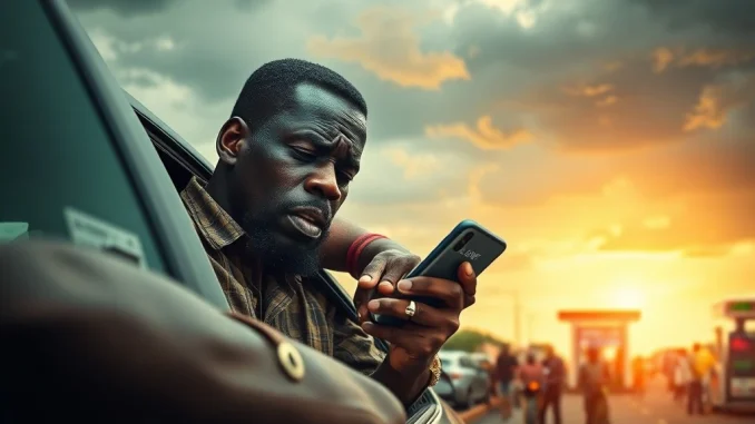 Edo e-hailing drivers protest against unfair app fares and rising fuel costs, highlighting the struggle in Nigeria's gig economy.