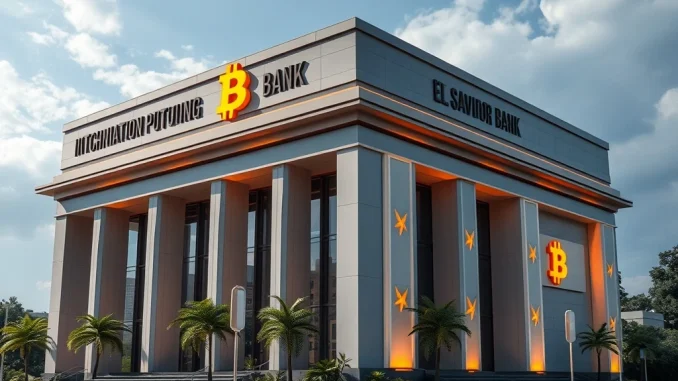El Salvador's new Bitcoin banks integrating digital currency into its financial system, symbolizing a shift in global finance.