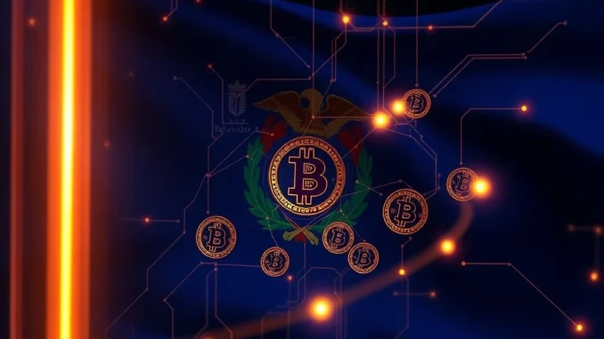 El Salvador securing its Bitcoin holdings against potential quantum computing threats by distributing funds.