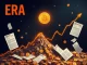 ERA cryptocurrency graph crashing amid regulatory crackdown and project delays