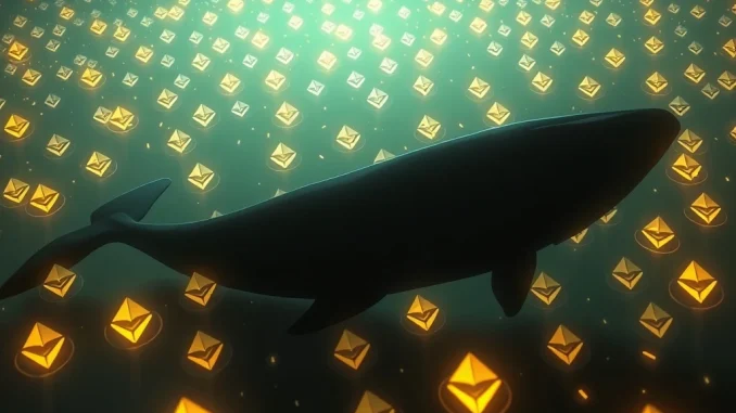 A large ETH whale strategically repurchases Ethereum, signaling a significant market move in crypto trading.