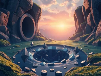 A visual metaphor depicting a significant withdrawal of Ethereum (ETH) from the Aave lending platform, highlighting the resulting liquidity crunch.