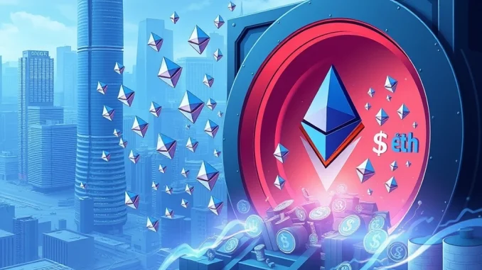 Corporate executives analyzing Ethereum growth potential for institutional adoption