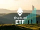 Charts showing significant Ethereum ETF inflows, highlighting ETHA's $10.69B AUM, symbolizing growing institutional demand for Ethereum.