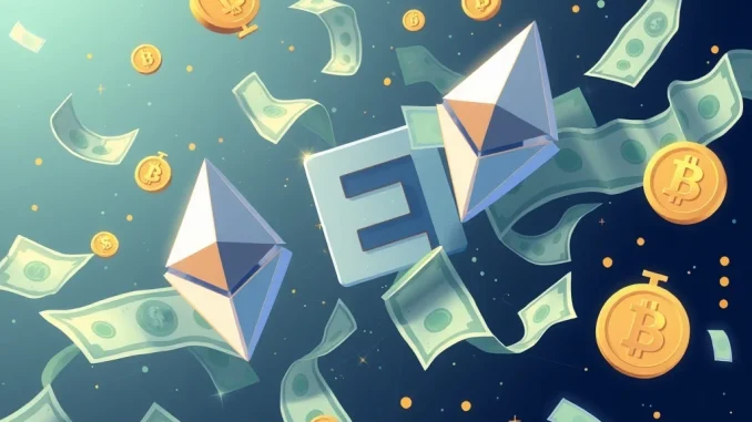 Ethereum ETFs attracting millions in crypto inflows with BlackRock leading