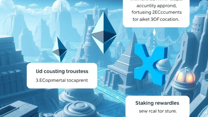 SEC approval of Ethereum ETFs with staking rewards ahead of XRP