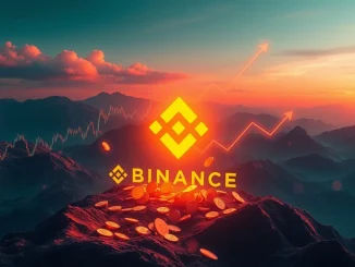 Visual representation of a large ETH deposit moving from an investment firm's wallet to Binance, highlighting the significant ETH deposit and its market implications.