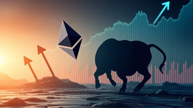 A visual representation of a significant Ethereum (ETH) withdrawal from exchanges, symbolizing a substantial liquidity shift and potential bullish momentum for Ethereum price.