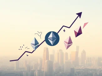 A dynamic chart showing the rapid growth of BlackRock's ETHA Ethereum ETF reaching the $10 billion milestone, reflecting surging institutional demand.
