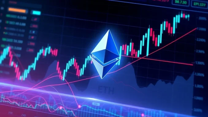 Ethereum (ETHUSDT) price chart showing bullish reversal and key technical indicators