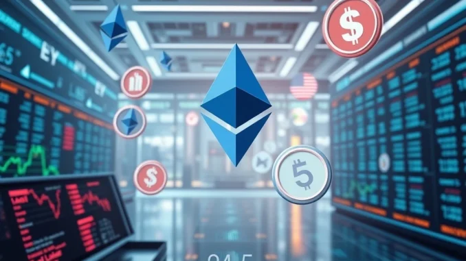 Ethereum blockchain integration with tokenized U.S. stocks for 24/5 trading