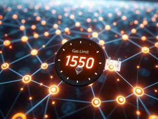 A visual representation of the Ethereum Fusaka Fork's impact, showing increased data flow and enhanced Ethereum scalability on the blockchain network.