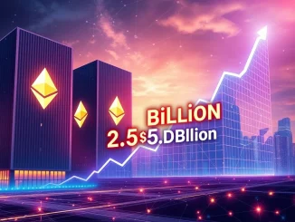 Illustrates Bitmine Immersion's significant Ethereum holdings investment, symbolizing rising institutional confidence in crypto assets.