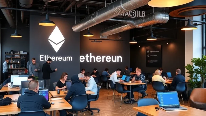 Ethereum House in San Francisco, a vibrant hub for blockchain innovation and community collaboration.
