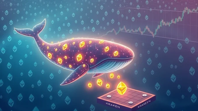 Ethereum ICO Whale: Crucial 10,000 ETH Movement Signals Potential Market Shift Ethereum ICO whale moving significant ETH, highlighting potential market impact on ETH price.