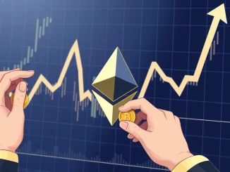 A visual representation of Ethereum investors strategically taking profits, symbolizing the $2.63M ETH gains and market activity.