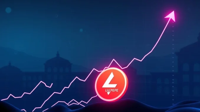 Ethereum's Explosive Forecast: ETH Eyes $4,800 as LILPEPE Presale Targets 8,000% Gain Chart illustrating Ethereum's potential rise to $4,800 alongside a LILPEPE coin, symbolizing significant crypto investment opportunities.