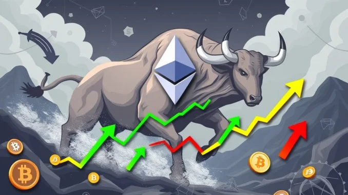 Ethereum News Today: Explosive Surge Past $2,650 Ignites Meme Coin Volatility Chart showing Ethereum's price surge impacting meme coin volatility, with Fartcoin rising and Ponke dipping, highlighting key Ethereum News.