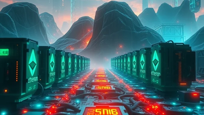 Ethereum Mining Revolution: Miners Adapt to PoS Transition with Smart Efficiency Strategies Ethereum miners transitioning to Proof-of-Stake with efficient hardware and staking nodes